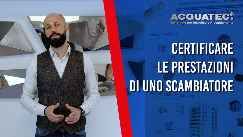 Certificare le prestazioni di uno scambiatore